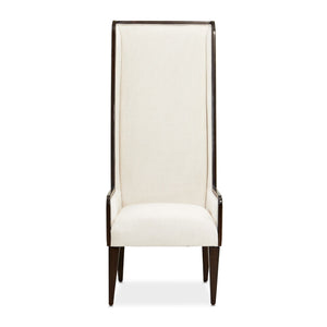 Belmont Place - Desk Chair - White / Dark Brown - R&R Furniture Gallery (Fountain Valley, CA)