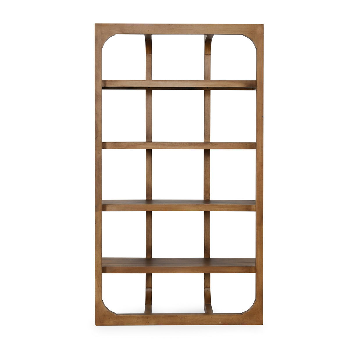Gordon - Solid Wood Bookcase - Natural - R&R Furniture Gallery (Fountain Valley, CA)
