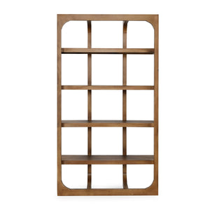 Gordon - Solid Wood Bookcase - Natural - R&R Furniture Gallery (Fountain Valley, CA)