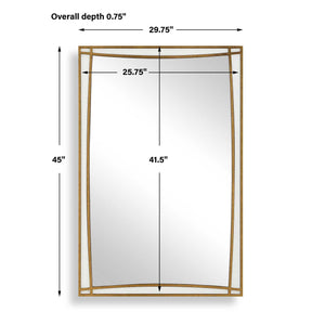Florence - Mirror - Antique Gold