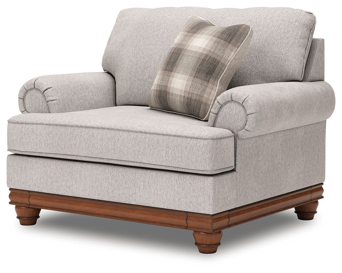 Clearbrooke - Chair And A Half - Sandstone - R&R Furniture Gallery (Fountain Valley, CA)