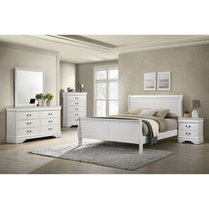 2 Drawer Nightstand - White