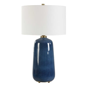 Brae - Glaze Table Lamp - Blue