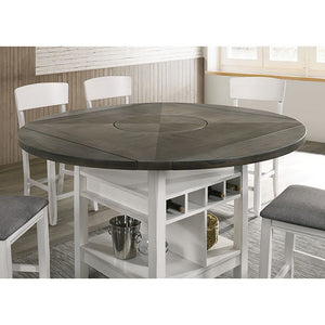 Stacie 7 PC Dining Table Set - R&R Furniture Gallery (Fountain Valley, CA)