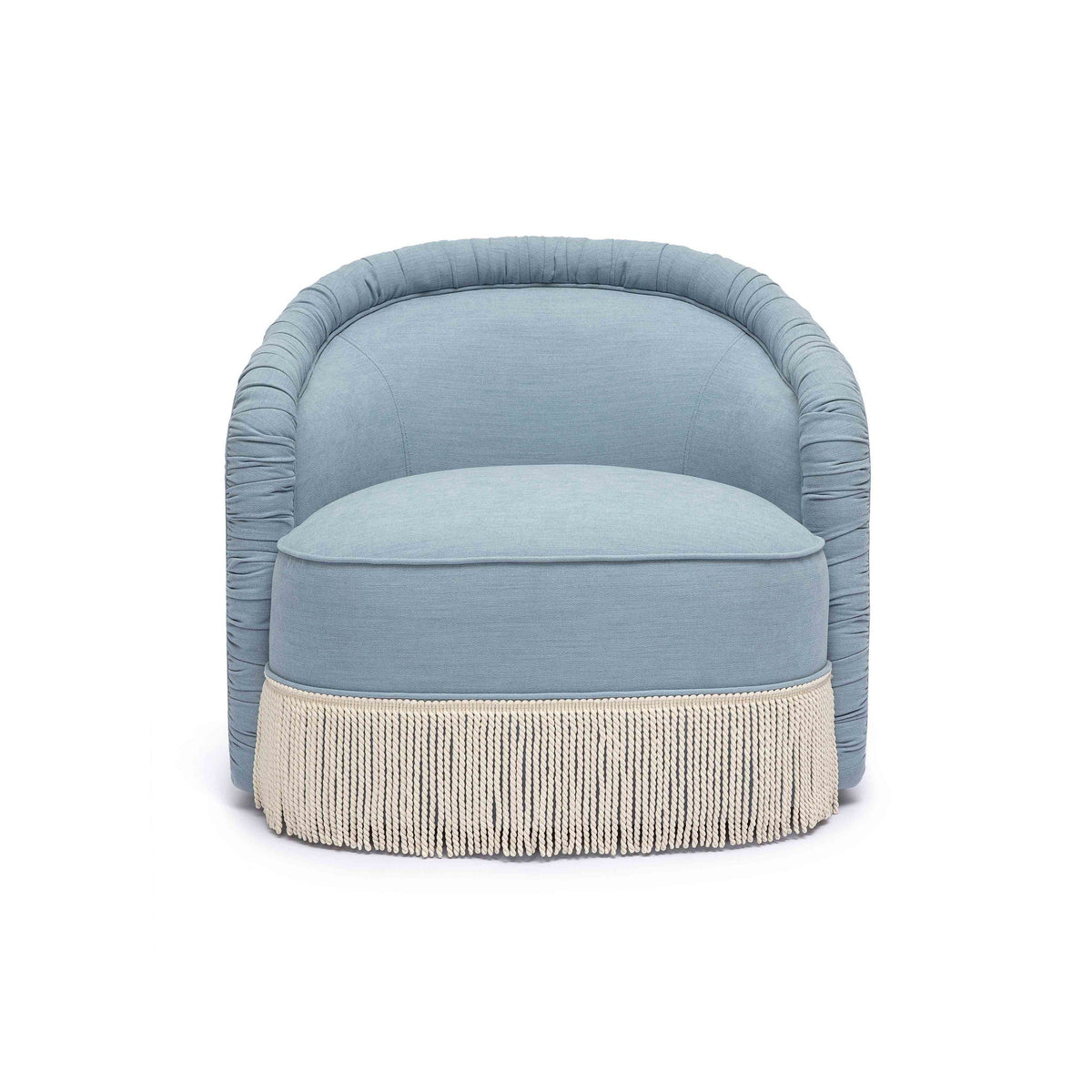 Pamela - Boucle Tassel Lounge Chair - R&R Furniture Gallery (Fountain Valley, CA)