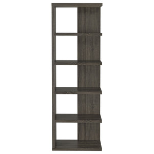 5 Shelf Bookcase - Gray