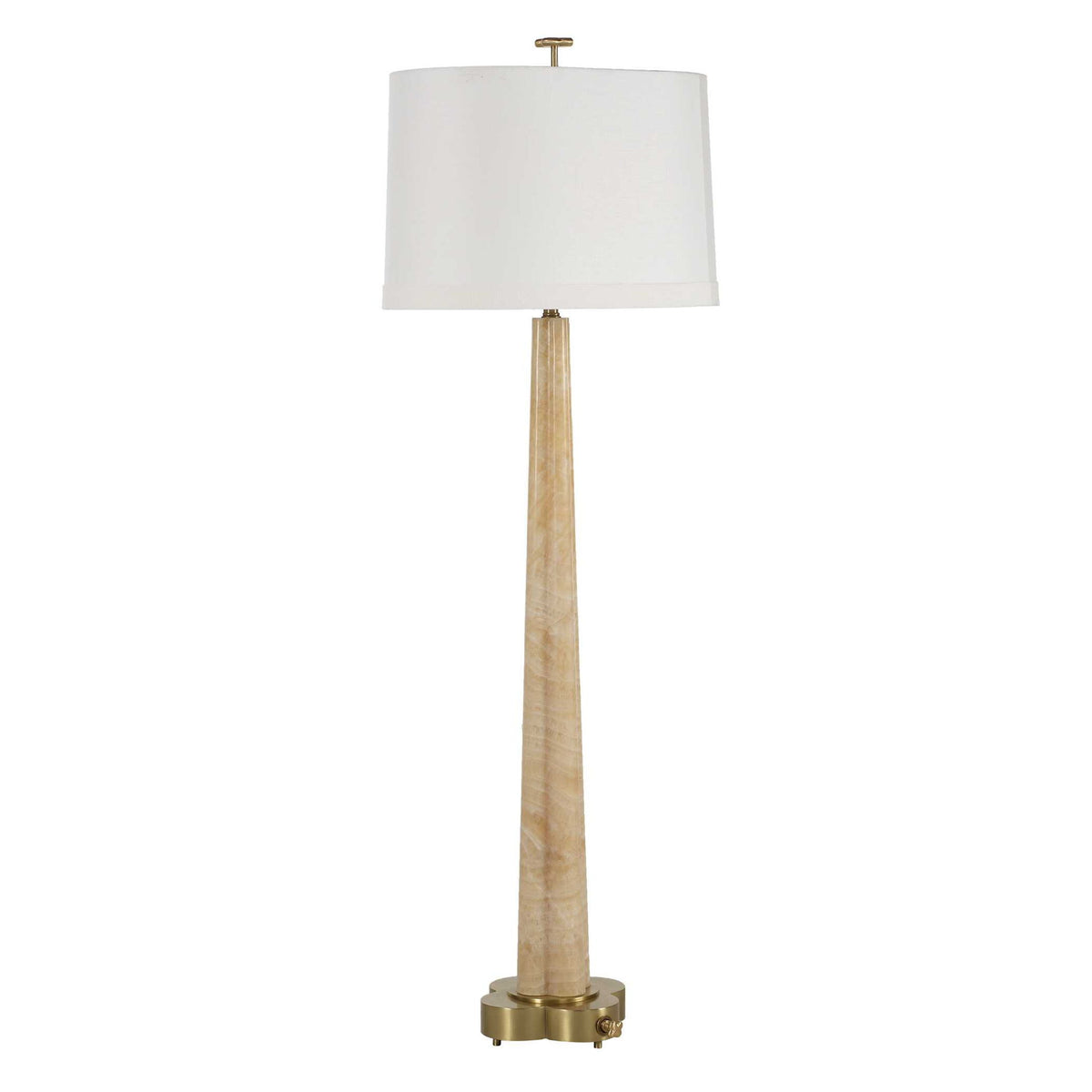 Golden Clover - Buffet Lamp - Brown