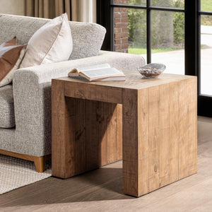 Classic Home Clayton coffee table for living room with wooden finish and modern design, perfect for contemporary home decor.