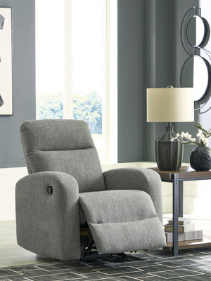 Gauntlet - Rocker Recliner - Sterling - R&R Furniture Gallery (Fountain Valley, CA)