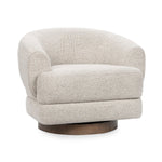 Chassia - Swivel Accent Chair - Dusty Beige