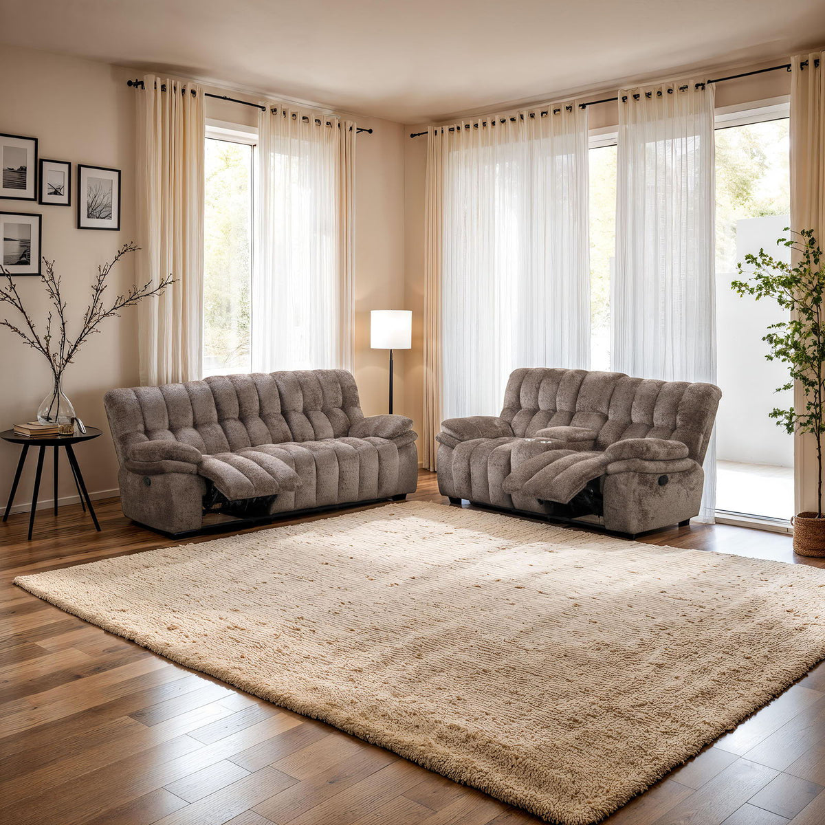 Hieronymus - Power Sofa + Loveseat
