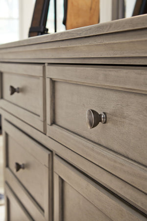 Lettner - Dresser, Mirror - R&R Furniture Gallery (Fountain Valley, CA)