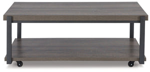 Wilmaden - Occasional Table Set (Set of 3) - Gray / Black - R&R Furniture Gallery (Fountain Valley, CA)