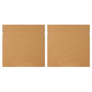 Cinnamon Shore - Framed Prints (Set of 2) - Dark Brown