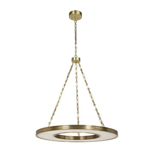 Newport - 1 Light LED Pendant - Brass