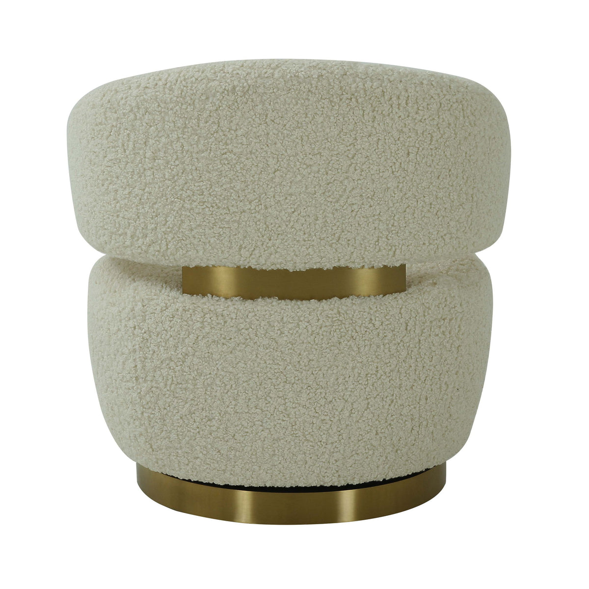 Austin - Faux Shearling Chair - Beige - R&R Furniture Gallery (Fountain Valley, CA)