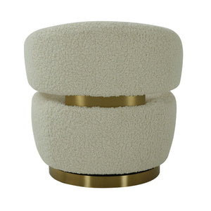 Austin - Faux Shearling Chair - Beige - R&R Furniture Gallery (Fountain Valley, CA)