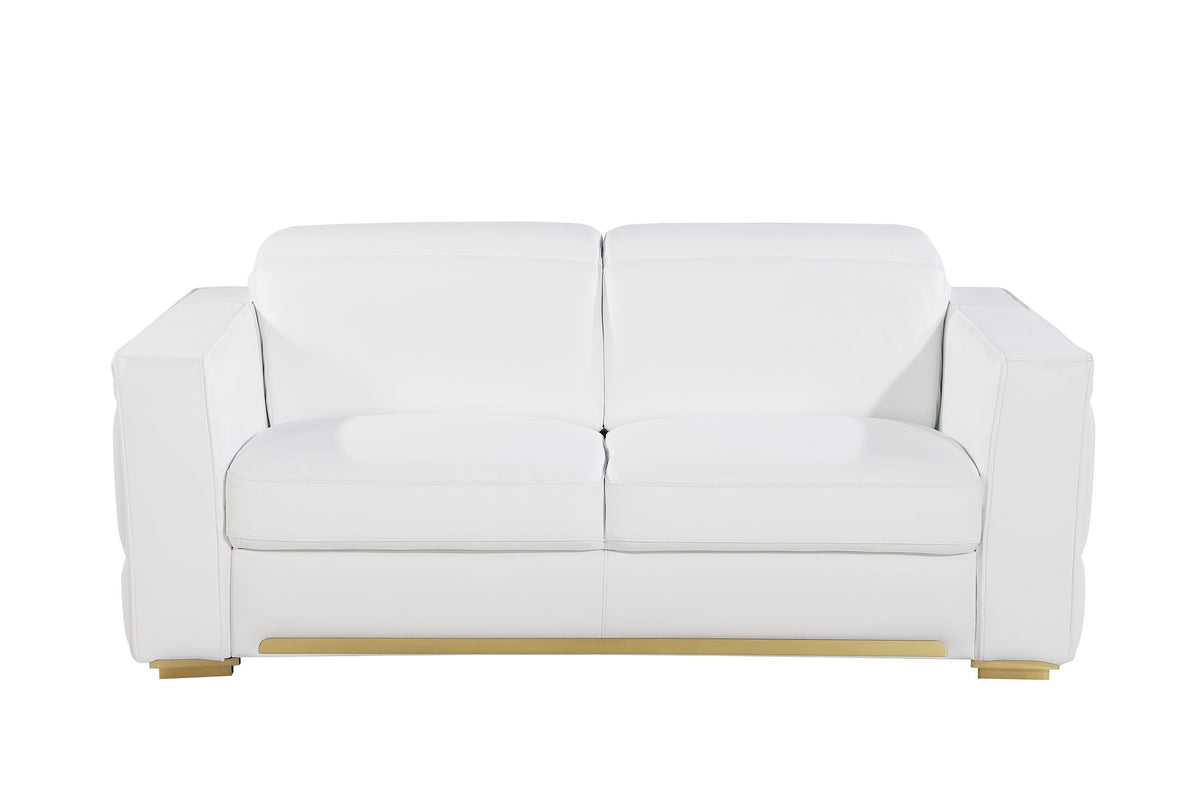 1120 - Leather Living Room Set - R&R Furniture Gallery (Fountain Valley, CA)