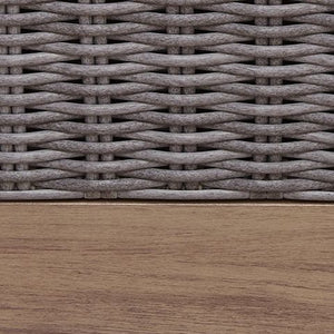 Harmony Headlands - Swivel Lounge With Cushion - Natural / Gray - R&R Furniture Gallery (Fountain Valley, CA)