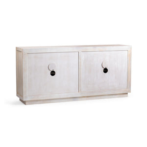Classic Home Marvin buffet showcasing a wooden sideboard with storage cabinets and drawers, ideal for dining room organization.
