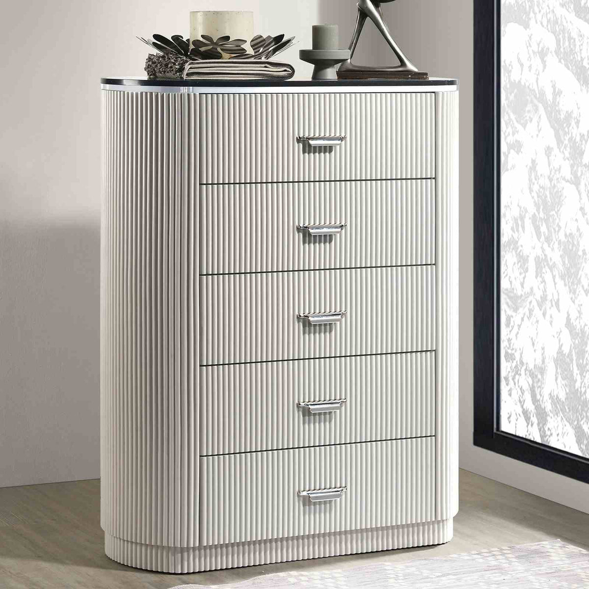 Aldgate - Chest, Light Gray