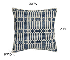 Maresh - 20" Square Woven Pillow