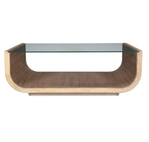 Farrington - Modern Coffee Table - Light Brown