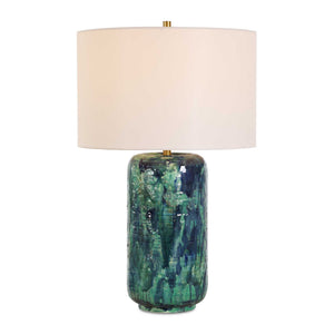 Out Of The Blue - Table Lamp - Blue / Green