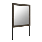 Harry - Mirror, Large Scale Design For Bedroom - Brown