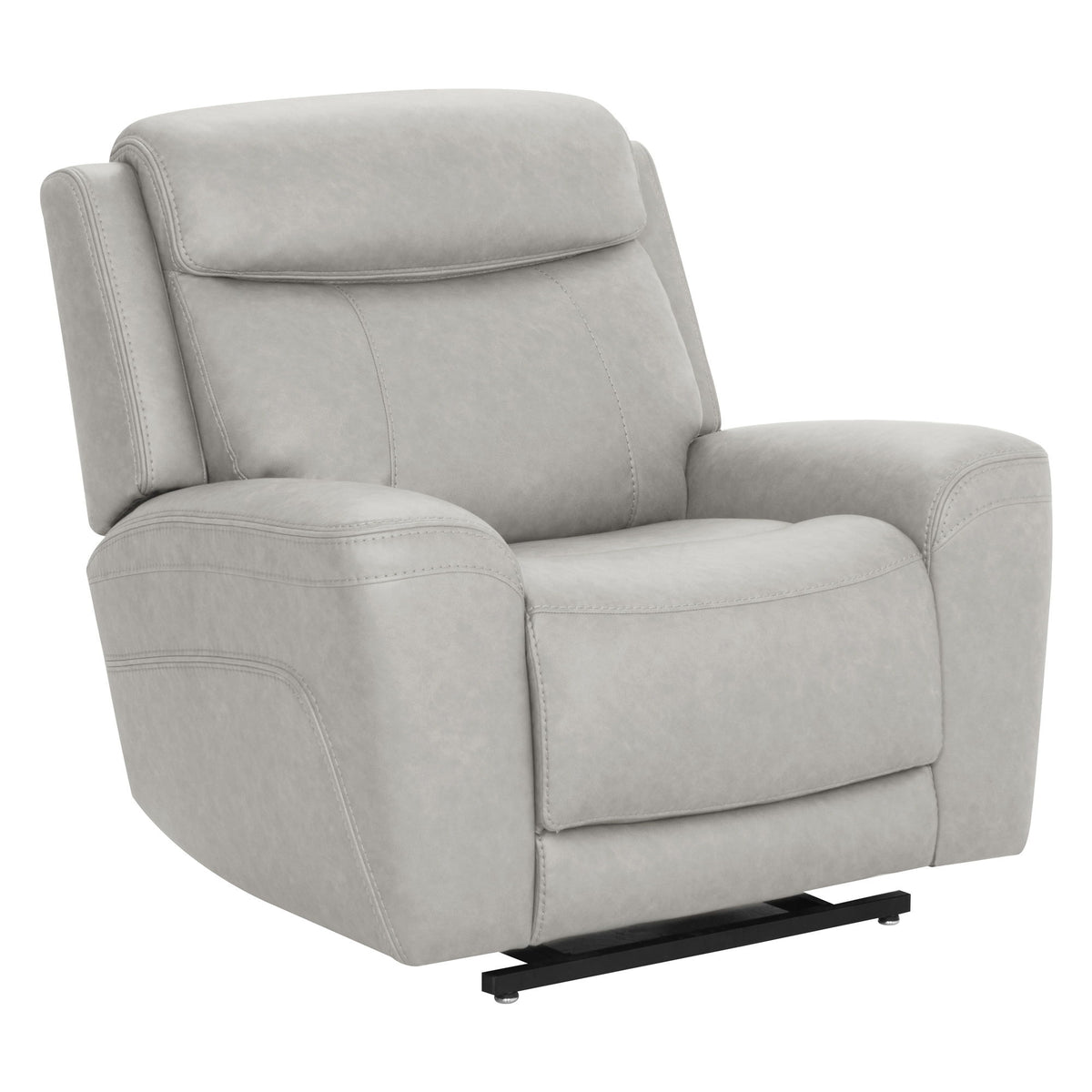 Parker Living Callahan power lift recliner with heat and massage features, upholstered in soft fabric with plush cushioning