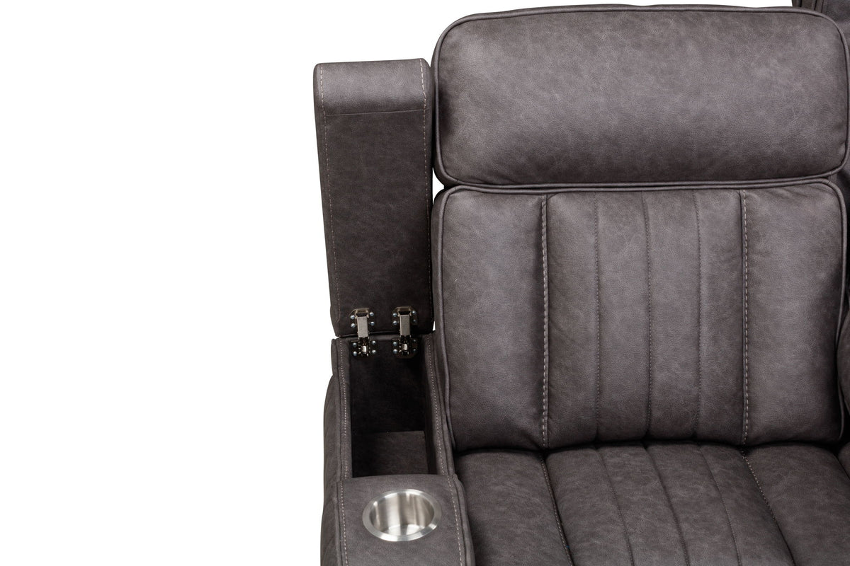 Equinox - Power Reclining Sofa With Drop Down Table
