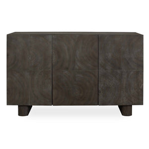 Phineas - 3 Door Modern Cabinet - Woodtone