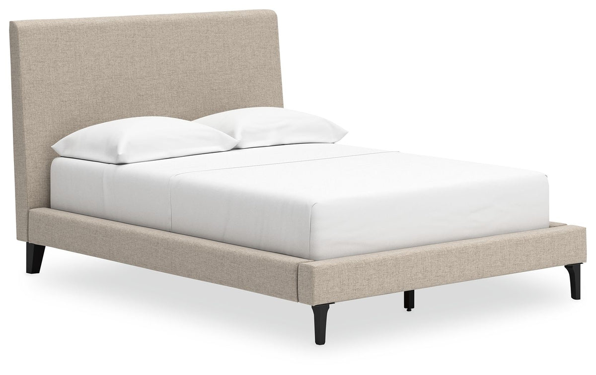 Cielden - Upholstered Bed With Roll Slats - R&R Furniture Gallery (Fountain Valley, CA)