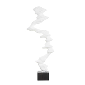 Flux - Indoor-Outdoor Sculpture - White