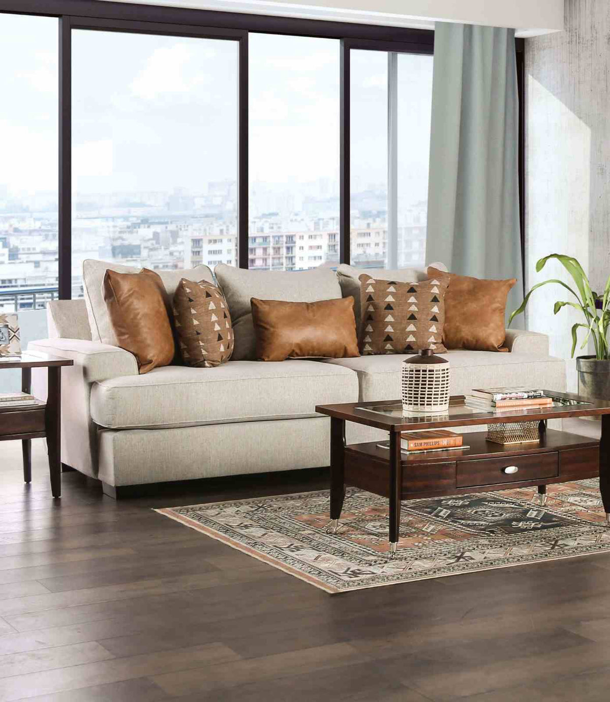 New Meadows - Sofa, Sand/Caramel
