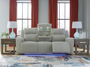 Forest Lake - Power Reclining Sofa With Adj Headrest - R&R Furniture Gallery (Fountain Valley, CA)
