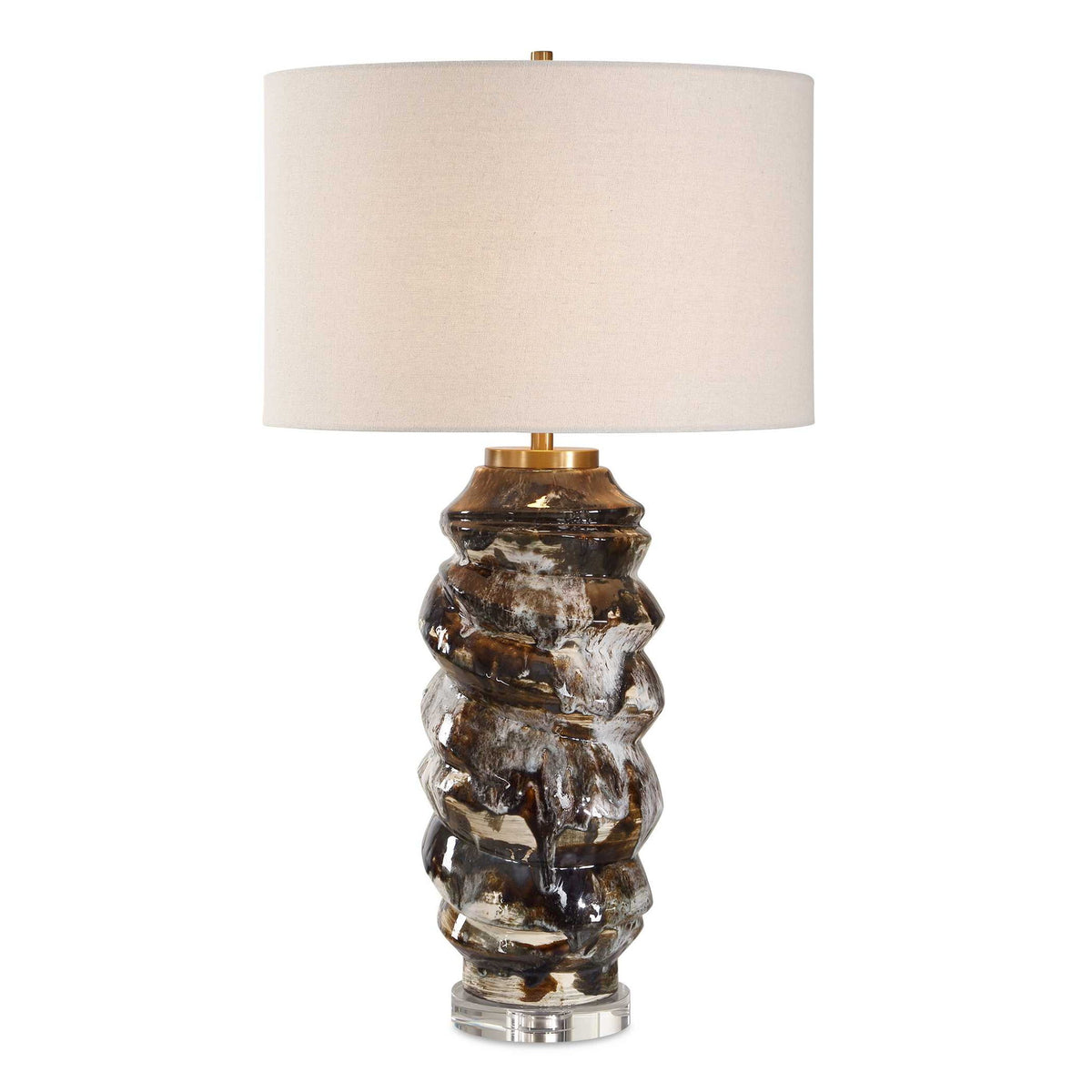 Cuoco - Table Lamp - Mottled Brown