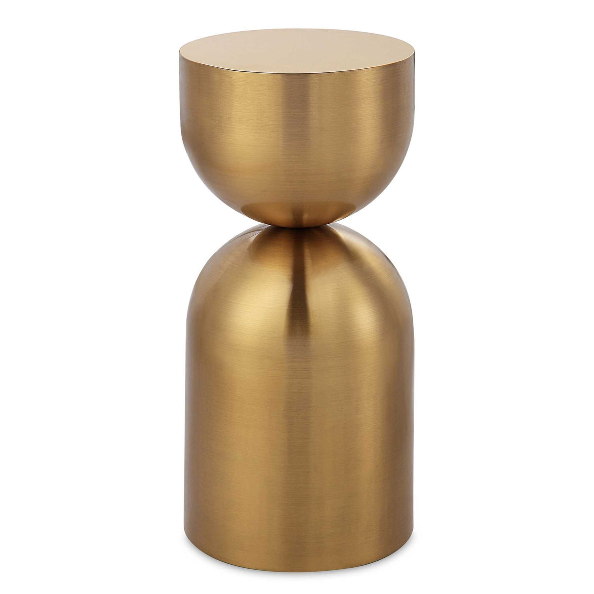 Golden Vessel - Modern Accent Table