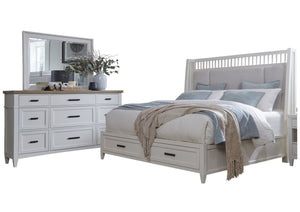 Americana Modern Bedroom - Shelter Set - R&R Furniture Gallery (Fountain Valley, CA)