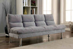 Saratoga - Futon Sofa, Light Gray