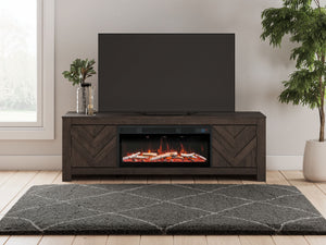 Cayboni - LG TV Stand With Fireplace Option - R&R Furniture Gallery (Fountain Valley, CA)
