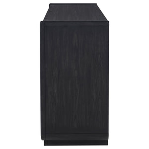 Bangor - 2 Drawer Dining Sideboard Server - Black