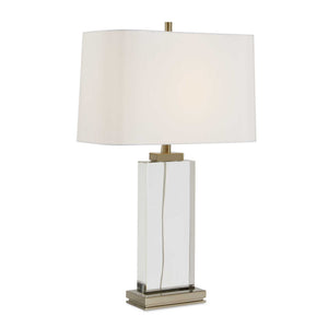 Genevieve - Crystal Table Lamp - Brass / Gold