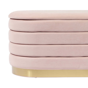 Lillian - Velvet Storage Bench