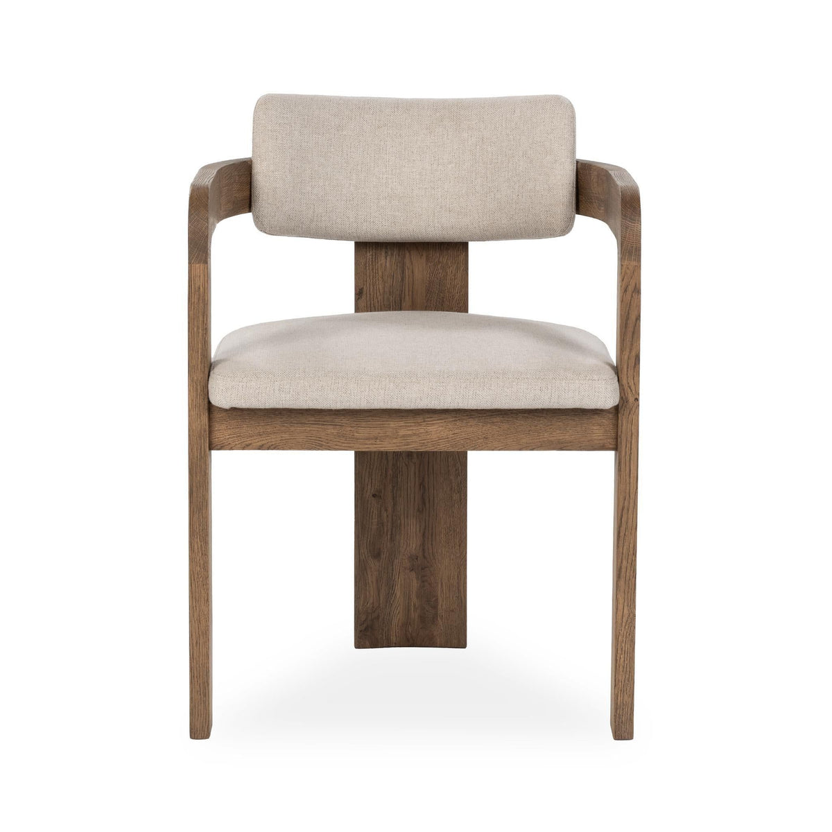 Labelle - Dining Armchair - Tan Oak - R&R Furniture Gallery (Fountain Valley, CA)