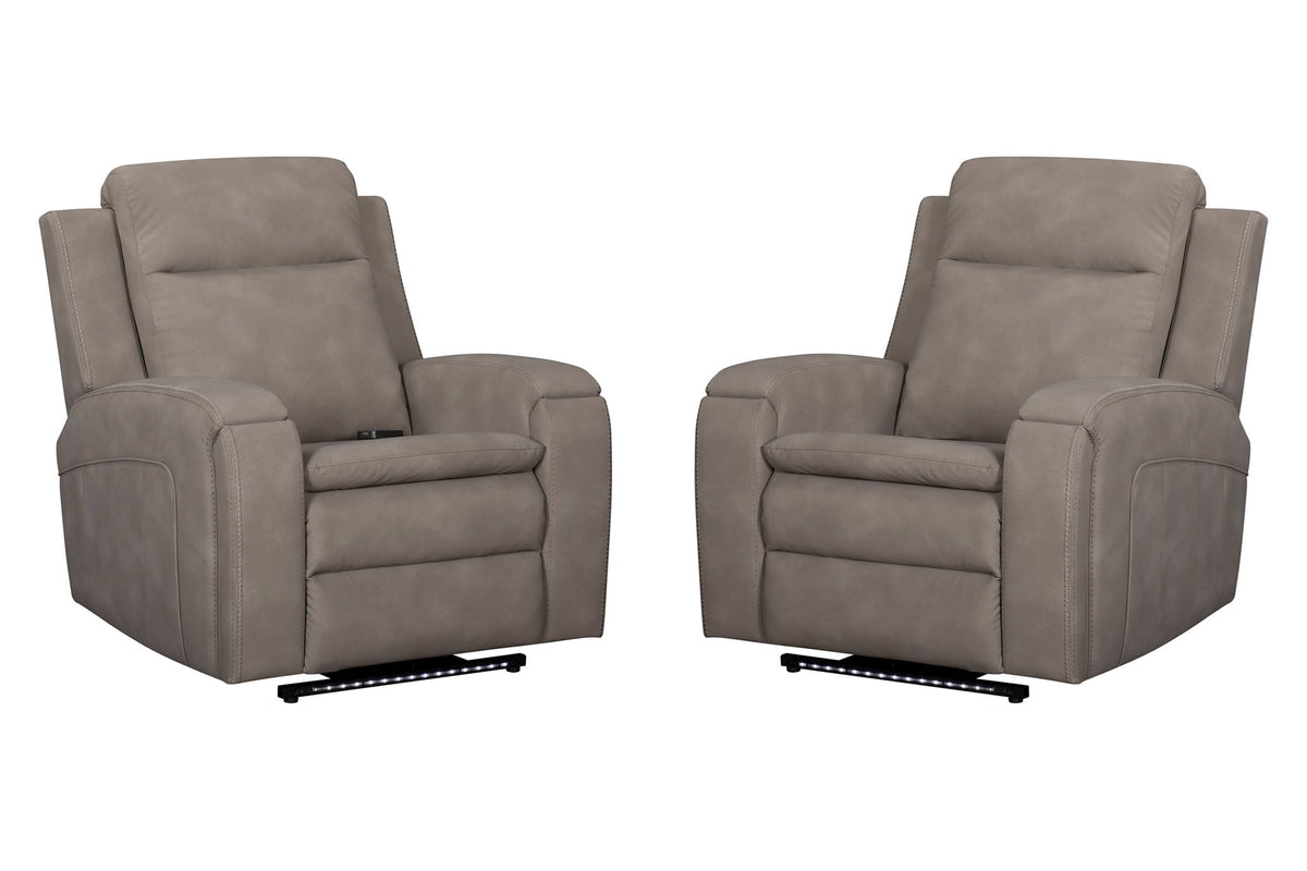 Armstrong - Power Recliner With Heat, Massage And Auto-Glide - R&R Furniture Gallery (Fountain Valley, CA)