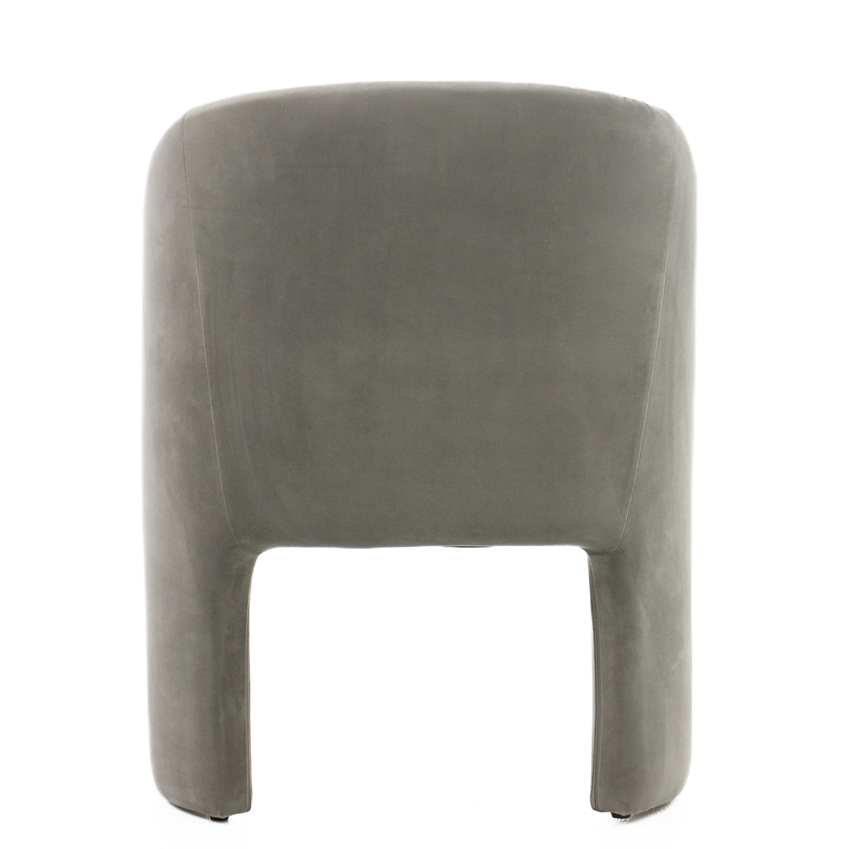 Danube Modern Grey Fabric Dining Chair — view 3