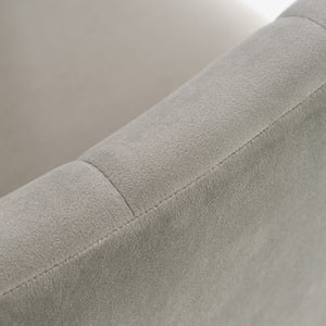 Danube Modern Grey Fabric Dining Chair — view 5