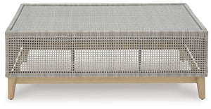 Seton Creek - Rectangular Cocktail Table - Gray - R&R Furniture Gallery (Fountain Valley, CA)