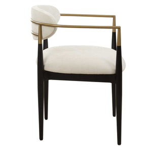 Moxie - Dining Arm Chair - White